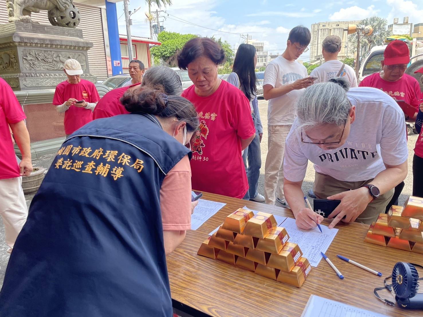 環保與民俗活動同行　桃園15間寺廟、5社區響應低碳中元祭祀 (4).jpg